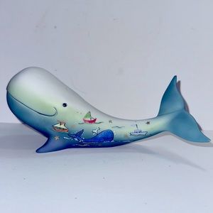 Whale-Live on the Ocean Waves, artists Linda Edwards & Clare Maddicott, Goebel